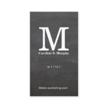 Modernes Monogramm (Tafel)