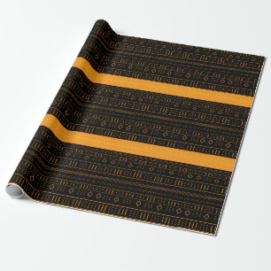 Modernes Mudcloth Geschenkpapier