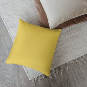 Modernes Mustard-Gelb-Kissen aus dem Mittelalter Kissen