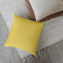 Modernes Mustard-Gelb-Kissen aus dem Mittelalter