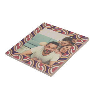 Modernes Muster 1 des mittleren Jahrhunderts Fliese