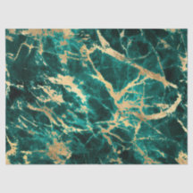 Modernes Muster aus Aquamarin- und Goldmarmor