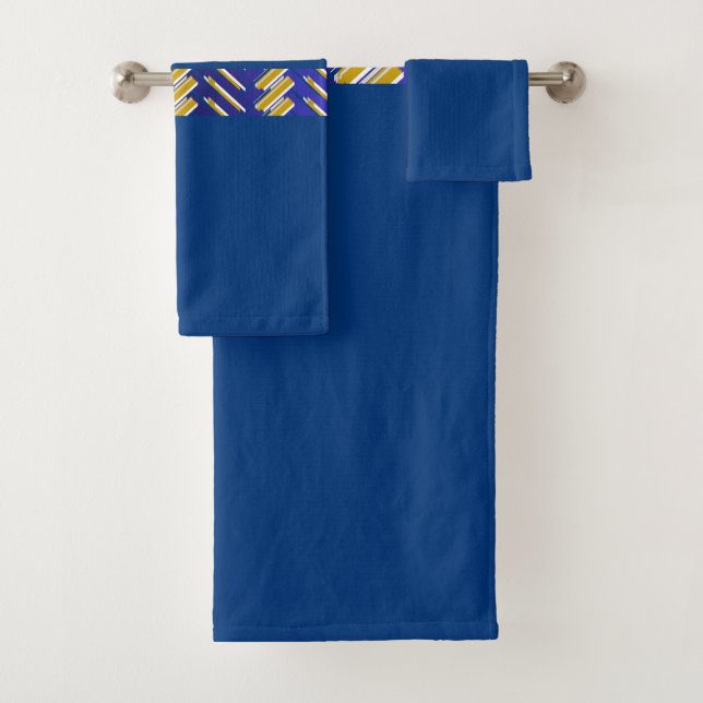 Modernes Muster Badhandtuch Set (Insitu)
