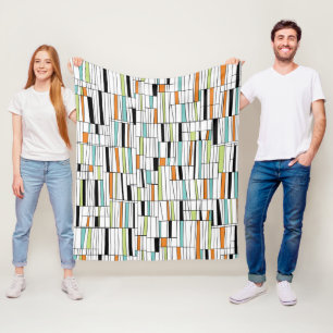 Modernes Muster des Mittelalters Fleecedecke