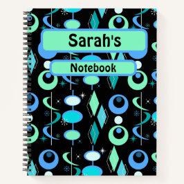 Modernes Muster des Mittelalters Notizbuch