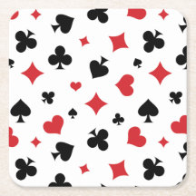 Modernes Muster für Spielkartensymbole