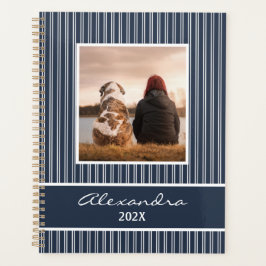 Modernes Navy Blue 1 Foto 2023 Custom Planer