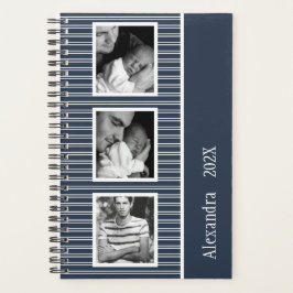Modernes Navy Blue 3 Foto 2023 Custom Planer