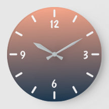 Modernes Navy Blue und Korallengrab