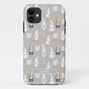 Modernes, neutrales Weihnachtsnachtsmuster Case-Mate iPhone Hülle
