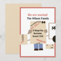 Modernes Niedlich bewegen wir uns Ankündigung