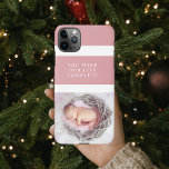 Modernes Niedliches Baby-Foto | Rosa und Weiß | An iPhone 11Pro Max Hülle<br><div class="desc">Unser schönes Modern Niedliches Baby Foto Pink & White Zitat auf einem zauberhaften rosa Hintergrund! Dieses bezaubernde Produkt ist ideal, um die Freude und Liebe zu feiern, die Ihr Kleiner in Ihr Leben mitbringt. Egal, ob Sie einen herzerwärmenden Sake oder ein nachdenkliches Geschenk suchen, dieses Design ist genau das, was...</div>