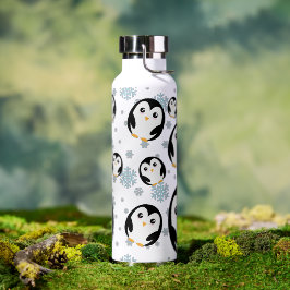 Modernes niedliches Regenbogengefälle Trinkflasche