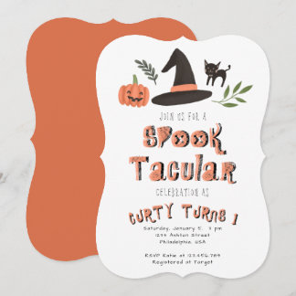 Modernes Niedliches Spooktacular Halloween