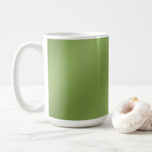 Modernes niedliches Tiefengrün-Wellenmuster Kaffeetasse