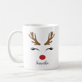 Modernes Niedliches Weihnachtsfest Kaffeetasse