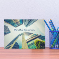 Modernes Office-Gebäude - Adressenänderung