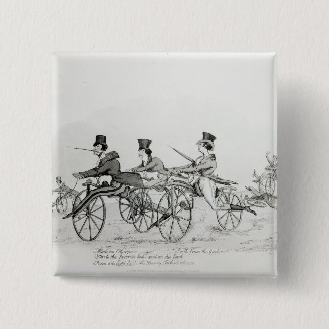 Modernes Olympics', c.1820 Button (Vorderseite)