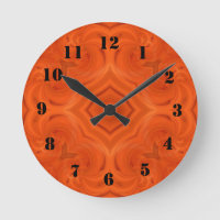 Modernes orangefarbenes Holzmuster