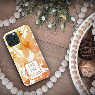 Modernes, orangefarbenes, individualisierbares Tre Case-Mate iPhone Hülle