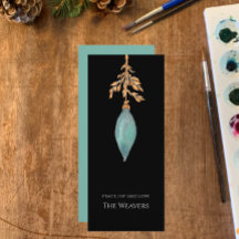 Modernes Original Wasserfarbe Türkisch Weihnachten