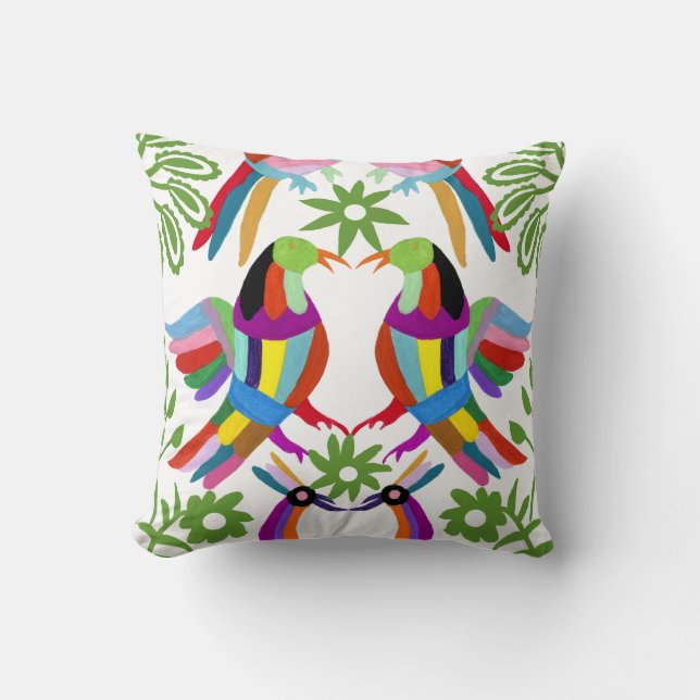 Modernes osmanisches Design III Kissen (Vorderseite)