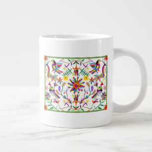 Modernes Otomi-Design II Jumbo-Tasse