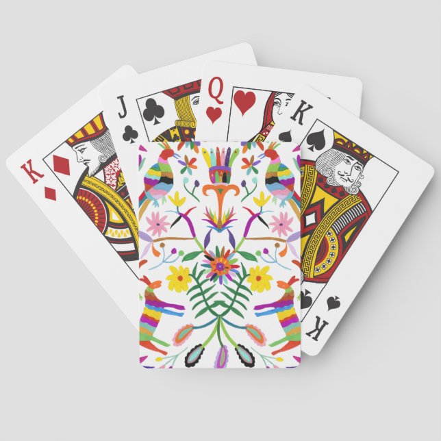 Modernes Otomi I Spielkarten (Rückseite)