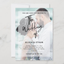 Modernes Overlay-Foto - Hochzeit individuell gesta