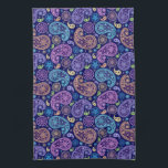 Modernes Paisley-Muster Geschirrtuch<br><div class="desc">Dieses moderne Design zeichnet sich durch ein elegantes Paisley-Muster aus. #paisley #abstrakt #modern #decorative #Zuhause #office #work #work #school #gifts #homedecor #decor #kitchen #towels #Ethnic #verziert #floral #style #stylish #elegy #trendy #trendy #design #designer #fashion #modizable</div>