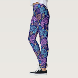 Modernes Paisley-Muster Leggings
