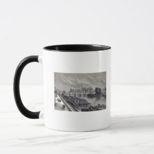 Modernes Paris: Das Pont Neuf, 1845 Tasse