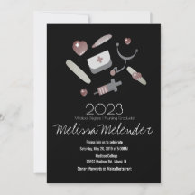 Modernes Party der Klasse 2023 für medizinische Kr
