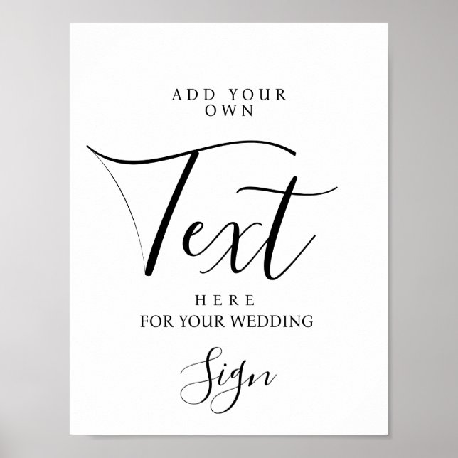 Modernes Party für Hochzeiten Poster (Vorne)