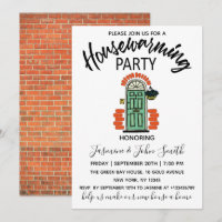 Modernes Party mit elegantem Roten Backstein