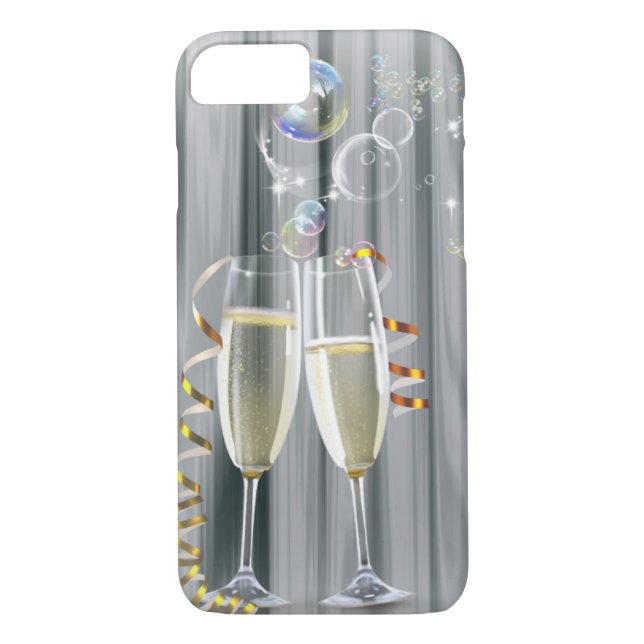 modernes Partymädchen der eleganten Case-Mate iPhone Hülle (Rückseite)