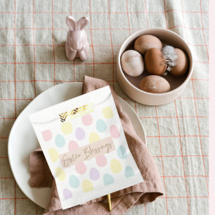 Modernes, pastelförmiges Ei-Muster   Frohe Ostern Geschenktütchen