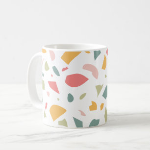 Modernes Pastellmuster Kaffeetasse