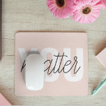 Modernes, pastellrosa Pink zählt zu den Inspiratio Mousepad<br><div class="desc">Modernes,  pastellrosa Pink zählt zu den Inspirationsquellen</div>