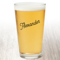 Modernes Personalisiertes Bier