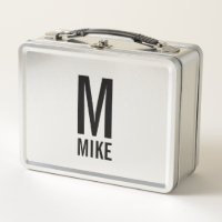Modernes Personalisiertes Fettgewebe, Monogramm un