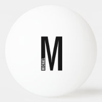 Modernes Personalisiertes Fettgewebe, Monogramm un