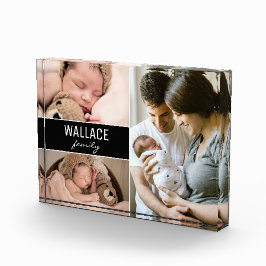 Modernes, Personalisiertes Foto für den Familienna