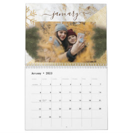 Modernes Personalisiertes Foto, Weihnachten und Ne Kalender