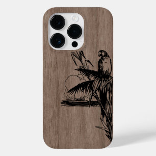 Modernes, personalisiertes Holz Case-Mate iPhone 14 Pro Hülle