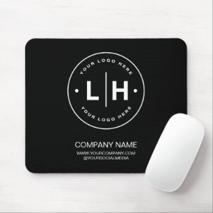 Modernes personalisiertes Logo Mousepad