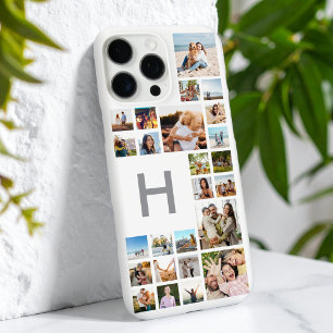 Modernes Personalisiertes Monogramm für benutzerde iPhone 16 Pro Max Hülle