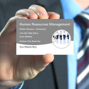 Modernes Personalmanagement Visitenkarte