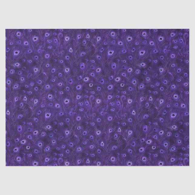 Modernes Pfauenfederpapier, 10lb, 17"x23" Seidenpapier (Vorderseite)