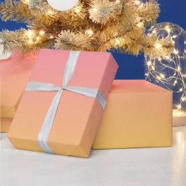 Modernes Pink & Gelb Geschenkpapier
